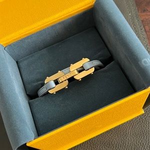 Fendi leather bracelet